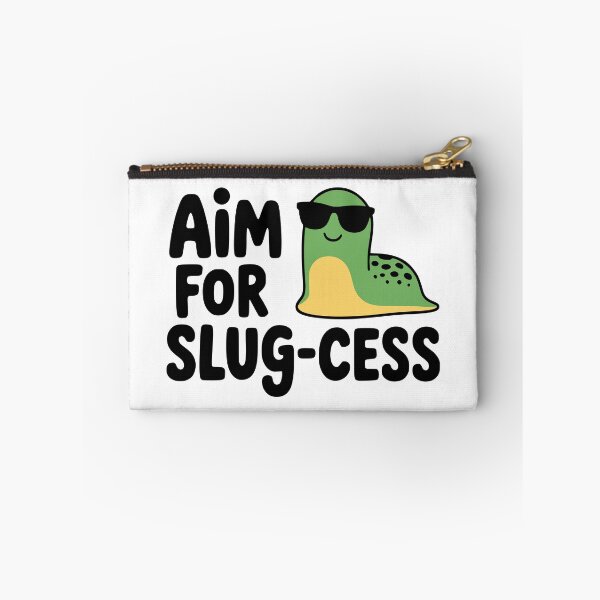 Item preview, Aim For Slug-cess! Cute Slug Pun designed and sold by PMCreative.