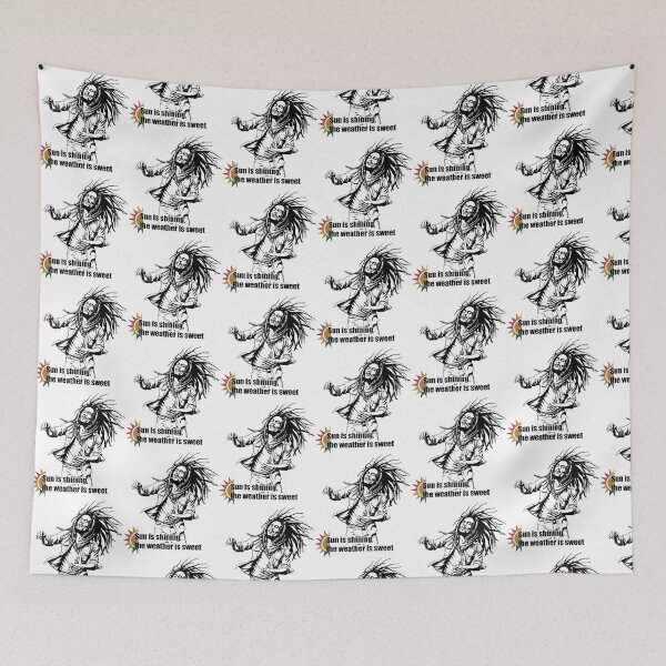 Item preview, Bob Marley - Sun is Shining, The Weather is Sweet designed and sold by Hen-C-Art.