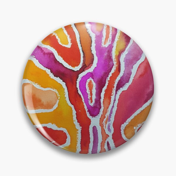 Item preview, Red and orange  designed and sold by Sharon Hacohen ART.
