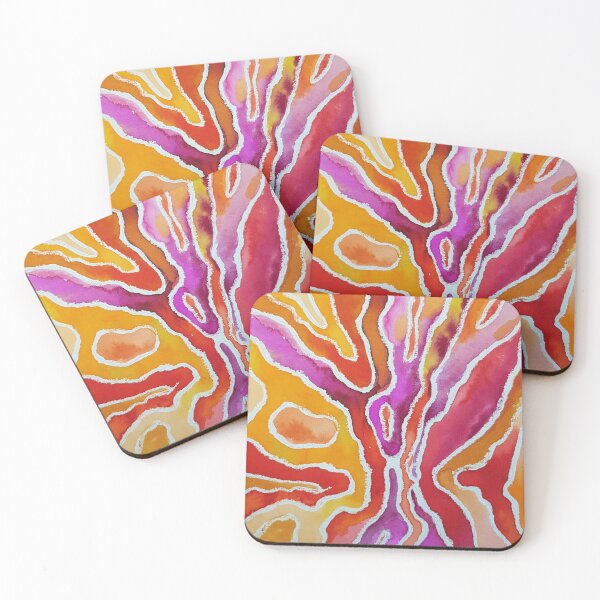 Item preview, Red and orange  designed and sold by Sharon Hacohen ART.