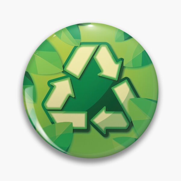 Item preview, Recycling symbol In multiple leaves designed and sold by kmingww.