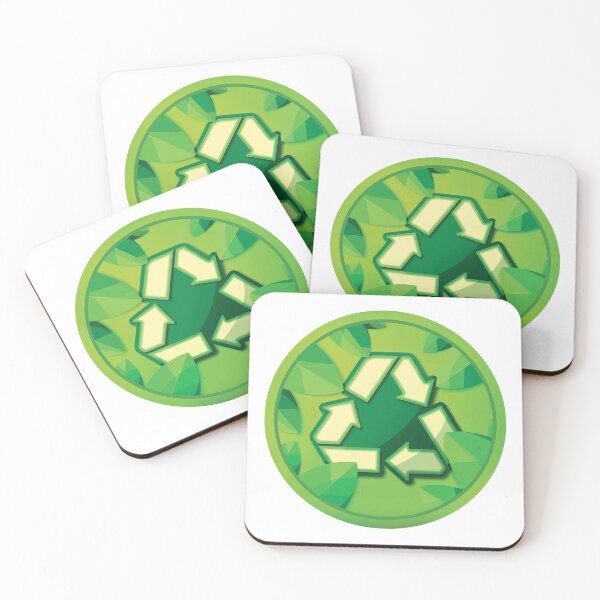 Item preview, Recycling symbol In multiple leaves designed and sold by kmingww.