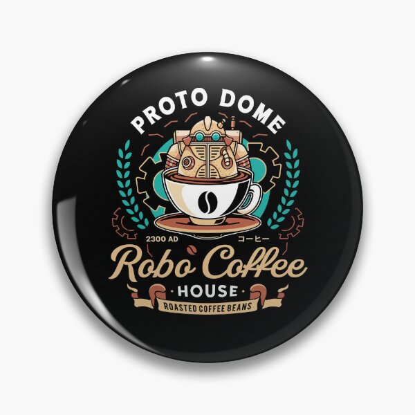 Item preview, Proto Dome Robo Coffee Crest designed and sold by Lagelantee.
