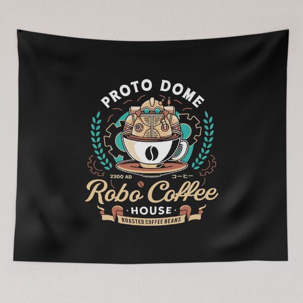 Item preview, Proto Dome Robo Coffee Crest designed and sold by Lagelantee.