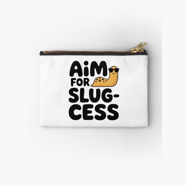 Item preview, Aim For Slugcess! Cute Slug Pun designed and sold by PMCreative.