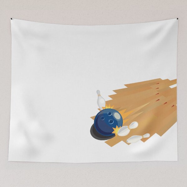 Item preview, Bowling ball hits the bowling pins hard designed and sold by kmingww.