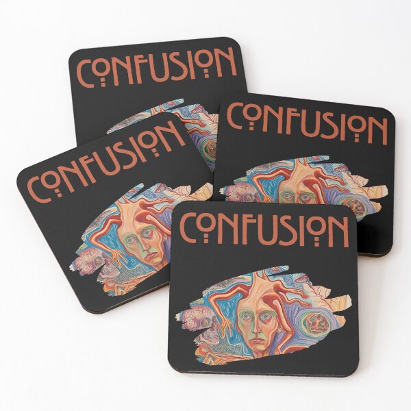 Item preview, CONFUSION – Surreal Emotional Expression of Inner Turmoil and Anxiety designed and sold by SmyrnaArtGalery.
