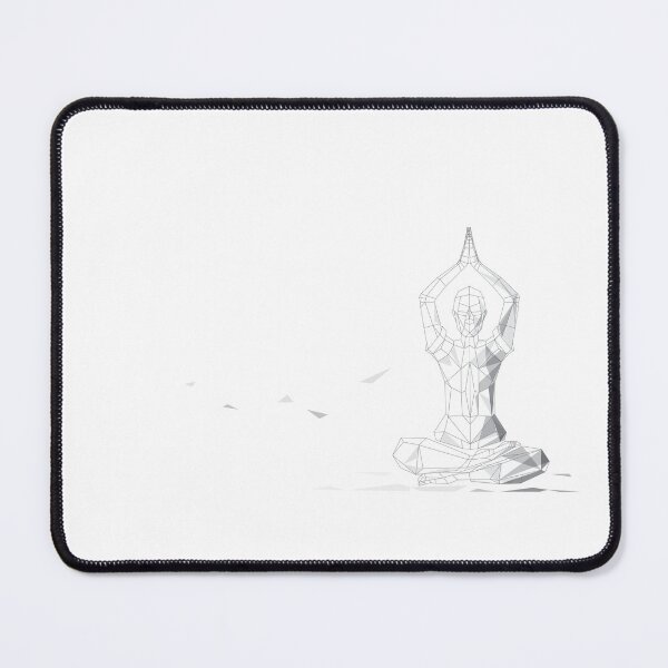 Item preview, Yoga padmasana with namaste designed and sold by kmingww.