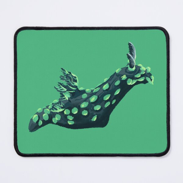 Item preview, Nudibranch - sea slug - Nembrotha cristata - green designed and sold by Poulpimousse.