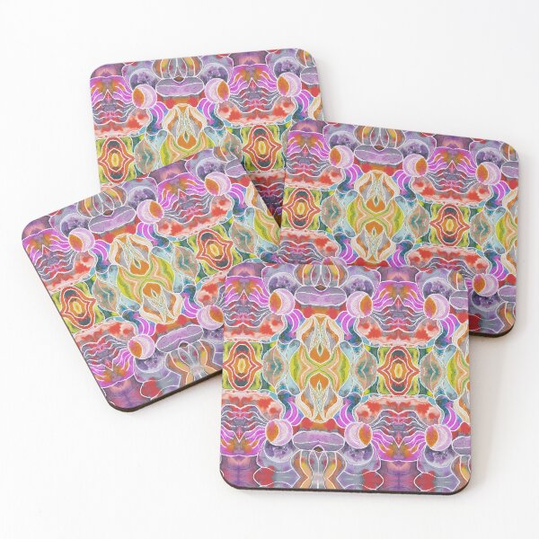Item preview, Abstract flowers design  designed and sold by Sharon Hacohen ART.