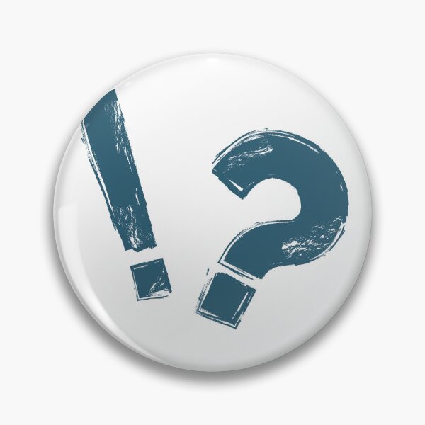 Item preview, Roughness Question Mark Exclamation Mark designed and sold by kmingww.