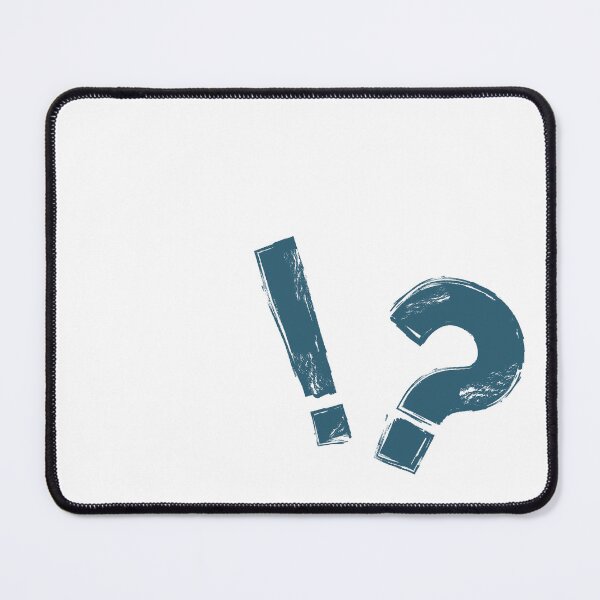 Item preview, Roughness Question Mark Exclamation Mark designed and sold by kmingww.