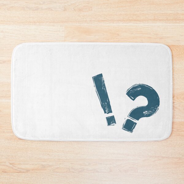 Item preview, Roughness Question Mark Exclamation Mark designed and sold by kmingww.