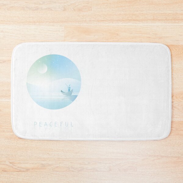Item preview, Punting boat under peaceful night designed and sold by kmingww.