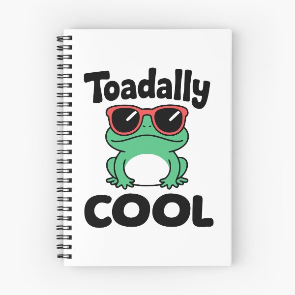 Item preview, Toadally Cool! Cute Toad Pun designed and sold by PMCreative.