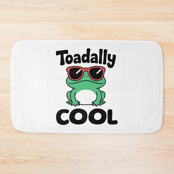 Item preview, Toadally Cool! Cute Toad Pun designed and sold by PMCreative.