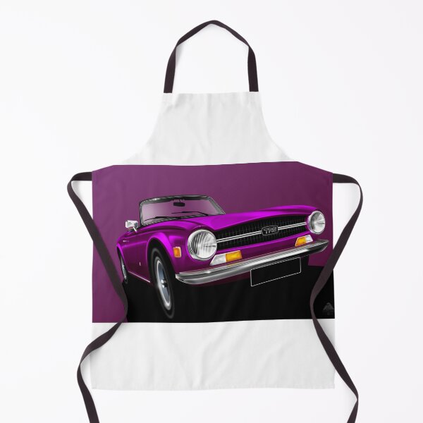 Item preview, Triumph TR6 - magenta illustration designed and sold by RJWautographics.