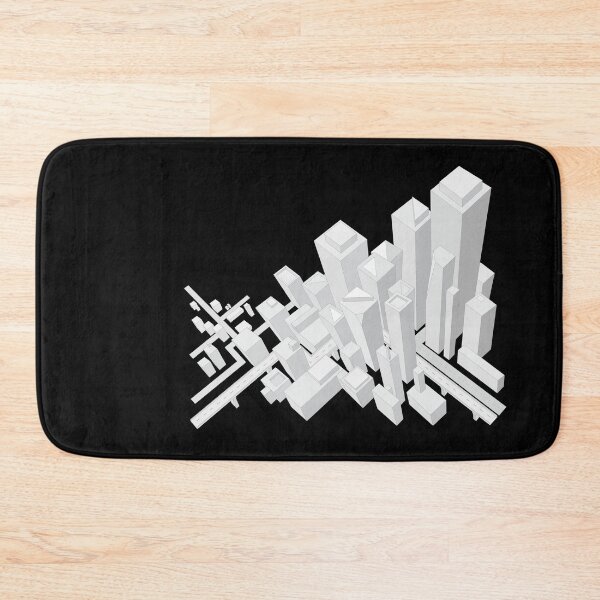 Item preview, Cool grey city designed and sold by kmingww.