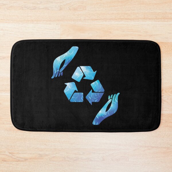 Item preview, Two hand lift up recycling symbol designed and sold by kmingww.
