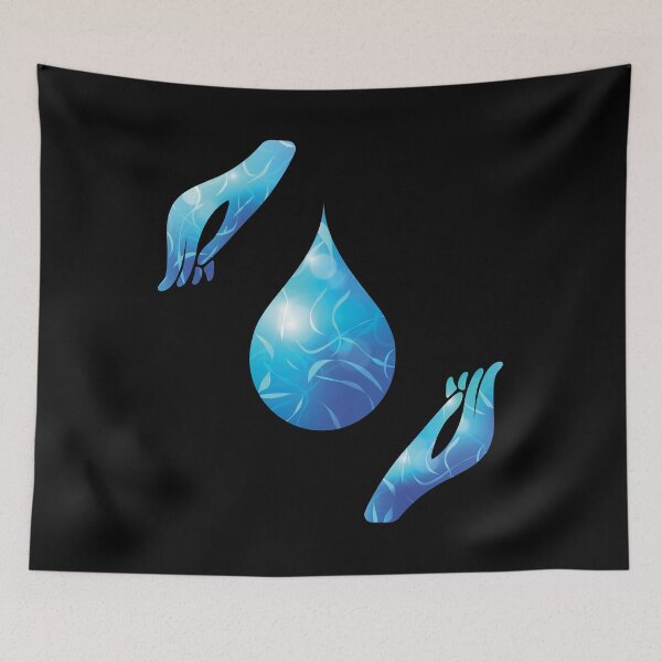 Item preview, two hand hold water drop designed and sold by kmingww.