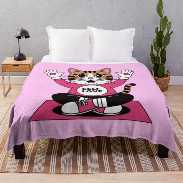 Item preview, Cat Self-Care Coaches – Mindful Feline Art designed and sold by WGBTee.