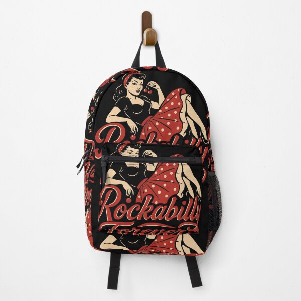 Item preview, Rockabilly forever cherries woman 50s gift designed and sold by Pineapple-Tree.