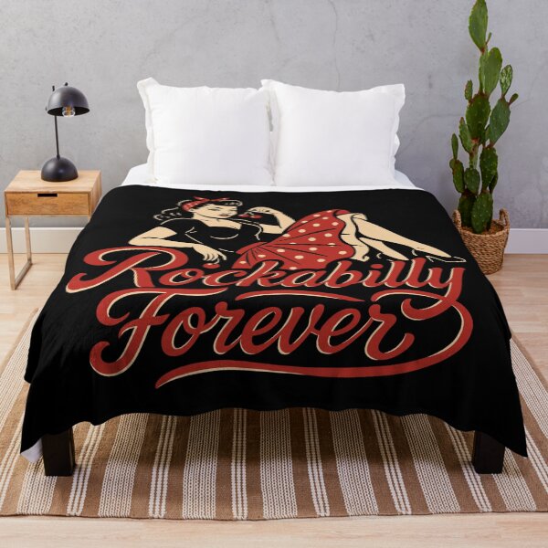 Item preview, Rockabilly forever cherries woman 50s gift designed and sold by Pineapple-Tree.