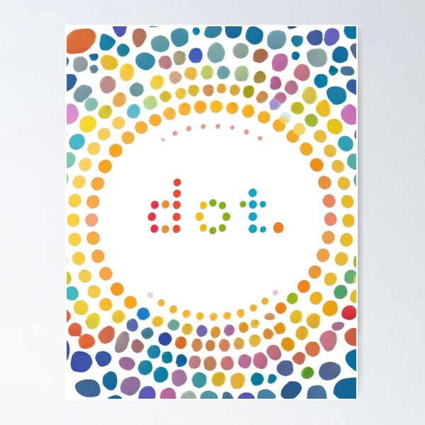Item preview, Minimalist International Dot Day Art designed and sold by ElixirCraft.
