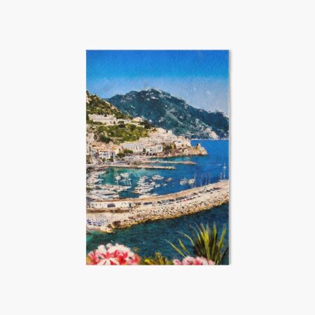 Amalfi, Italy Art Board Print