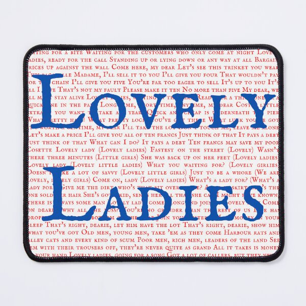 Item preview, Les Miserable Lyrics designed and sold by broadwaygirl142.