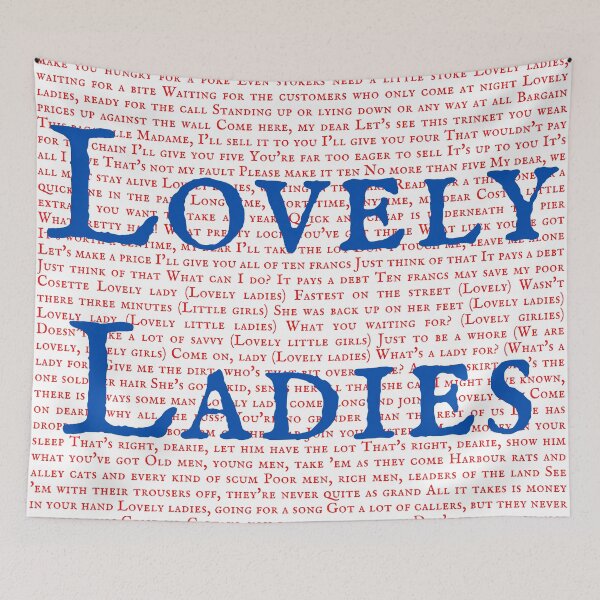 Item preview, Les Miserable Lyrics designed and sold by broadwaygirl142.