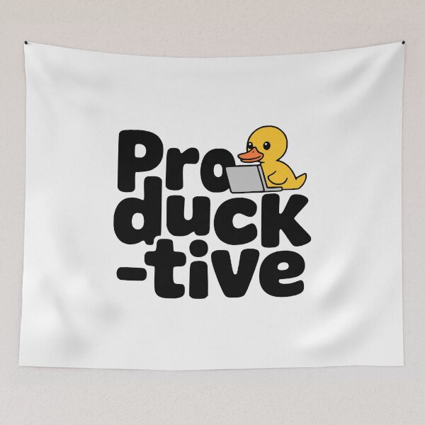 Item preview, Pro-DUCK-Tive! Cute Duck Pun designed and sold by PMCreative.
