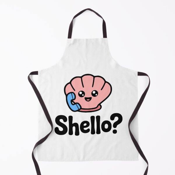 Item preview, Shello? Cute Seahshell Pun designed and sold by PMCreative.