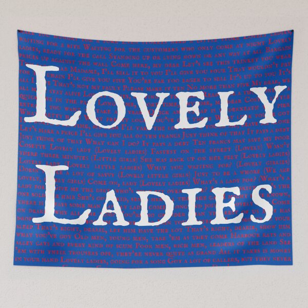 Item preview, Les Miserable Lyrics designed and sold by broadwaygirl142.