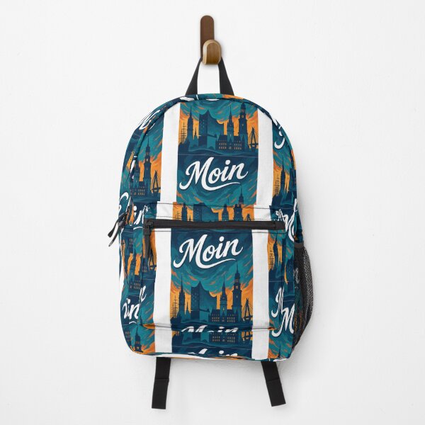 Item preview, Hamburg Moin city silhouette maritime gift designed and sold by Pineapple-Tree.