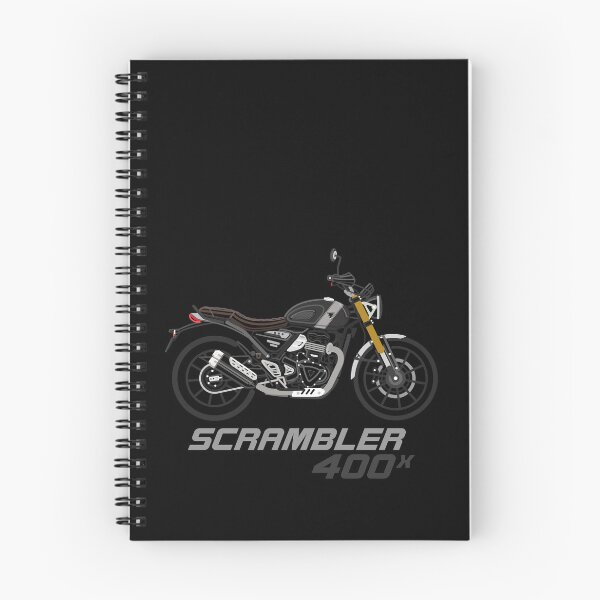 Item preview, Motorcycle Scrambler 400 black designed and sold by Dress2Drive.