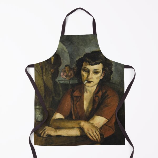 Item preview, Smoking Woman Seated in a Bar designed and sold by Ichneumon-art.