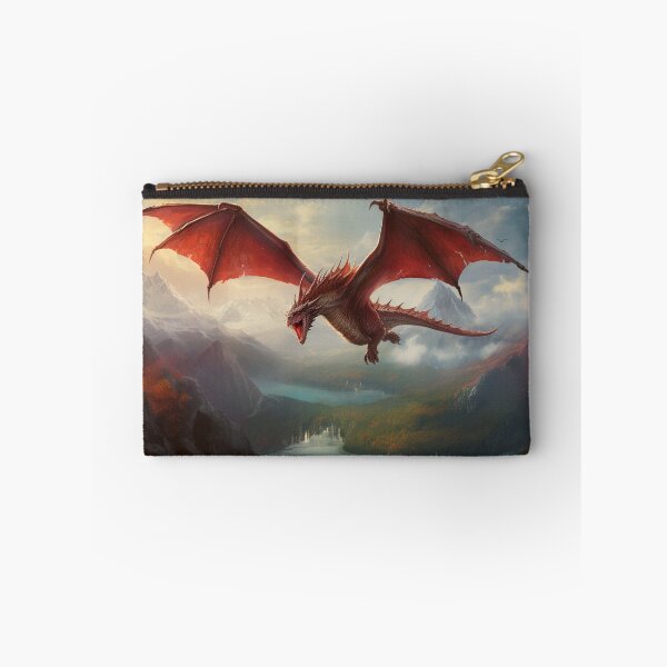 Item preview, Flying Red Dragon Mountains Grand Valley designed and sold by GrinGalore.
