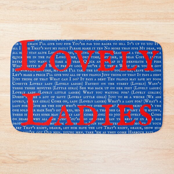 Item preview, Les Miserable Lyrics designed and sold by broadwaygirl142.