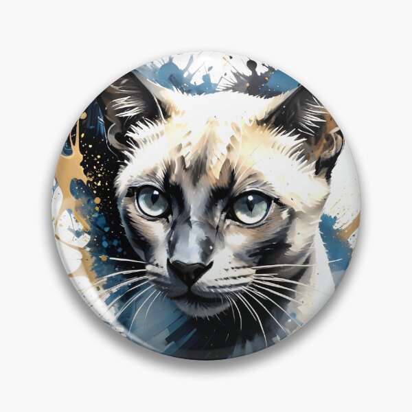 Item preview, Cat Siamese designed and sold by nataliakuruch.