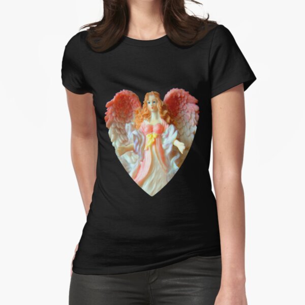 Angel Heart Fitted T-Shirt