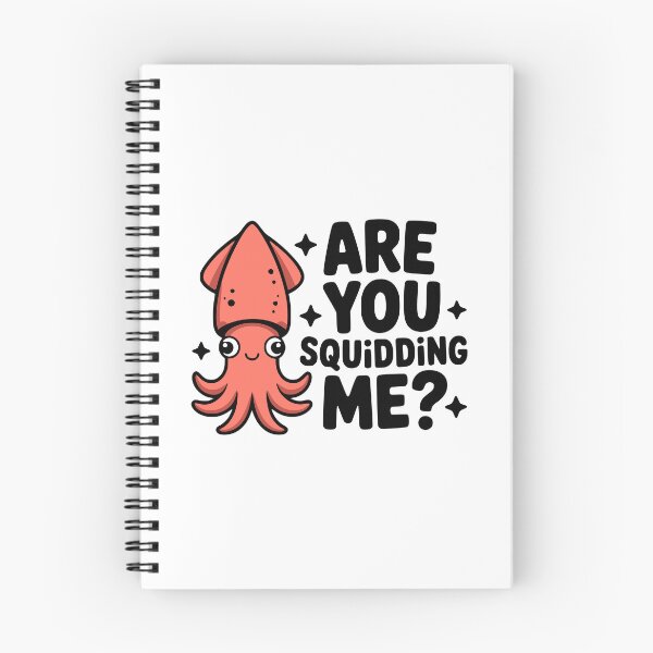 Item preview, Are You Squidding Me? Cute Squid Pun designed and sold by PMCreative.