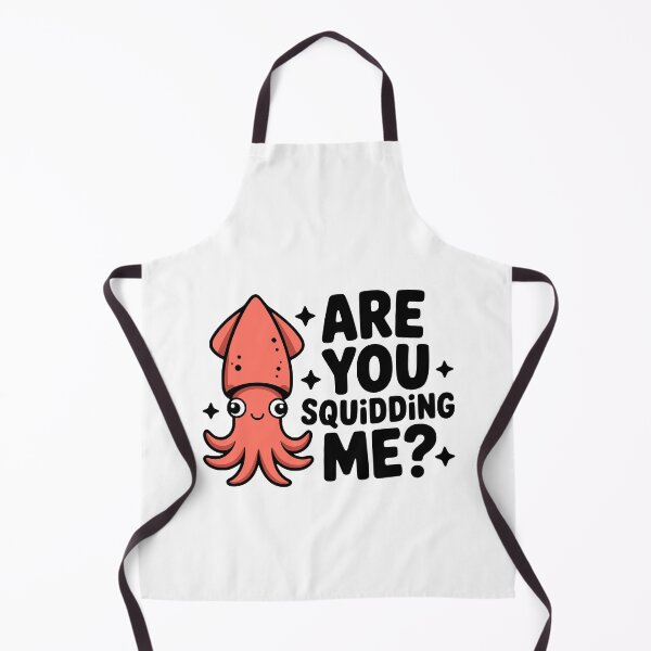 Item preview, Are You Squidding Me? Cute Squid Pun designed and sold by PMCreative.