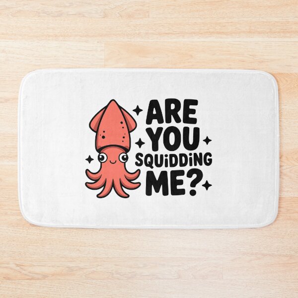 Item preview, Are You Squidding Me? Cute Squid Pun designed and sold by PMCreative.