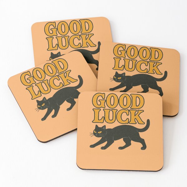 Item preview, Good Luck Black Cat designed and sold by FrictionMaxxing.