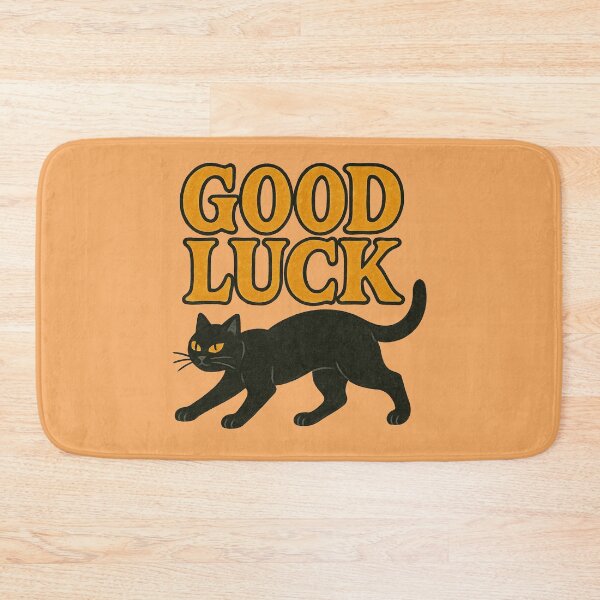 Item preview, Good Luck Black Cat designed and sold by FrictionMaxxing.