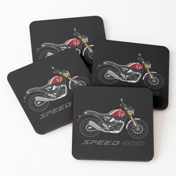 Item preview, Motorcycle Speed 400 red designed and sold by Dress2Drive.