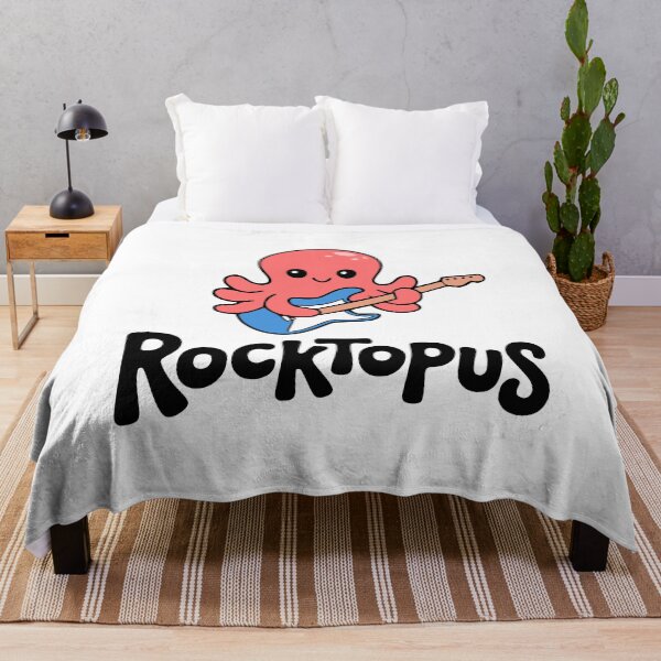 Item preview, Rocktopus! Cute Octopus Music Pun designed and sold by PMCreative.