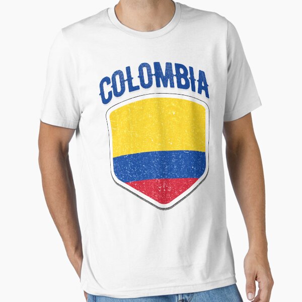 Item preview, Colombia National Flag World Sport Stadium Fans T Shirt Supporter Jersey Football Cup TShirt designed and sold by screenworks.