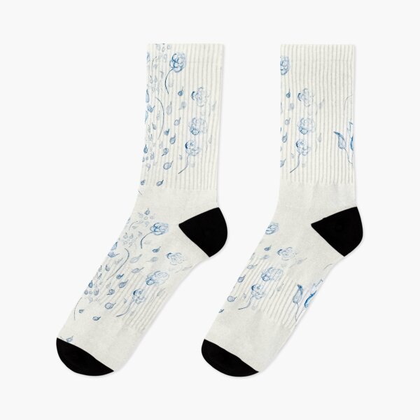 Item preview, Small Blue Wild Flowers Version 2 by ElitebyElise  designed and sold by ElitebyElise.